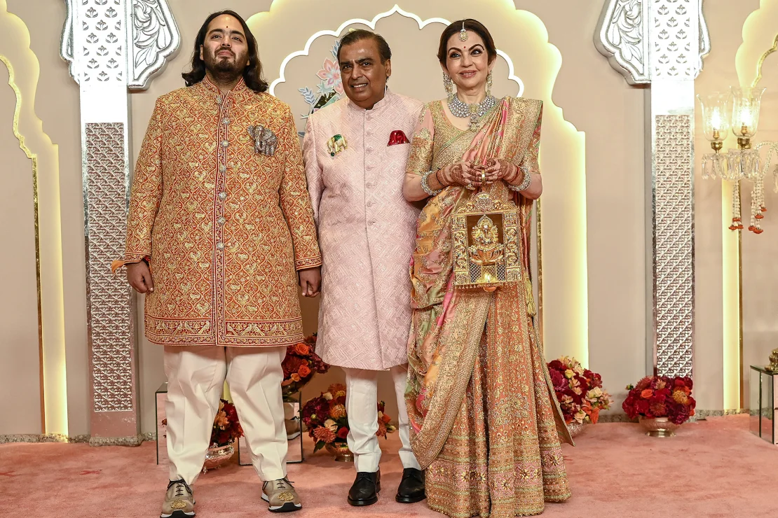 Indian billionaire heir Anant Ambani is getting married in a lavish, star-studded ceremony